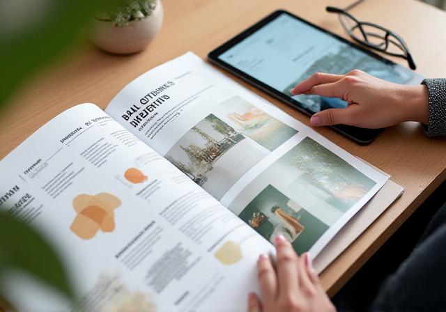 Branding and web design synthesis